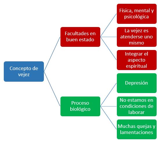 Concepto de vejez