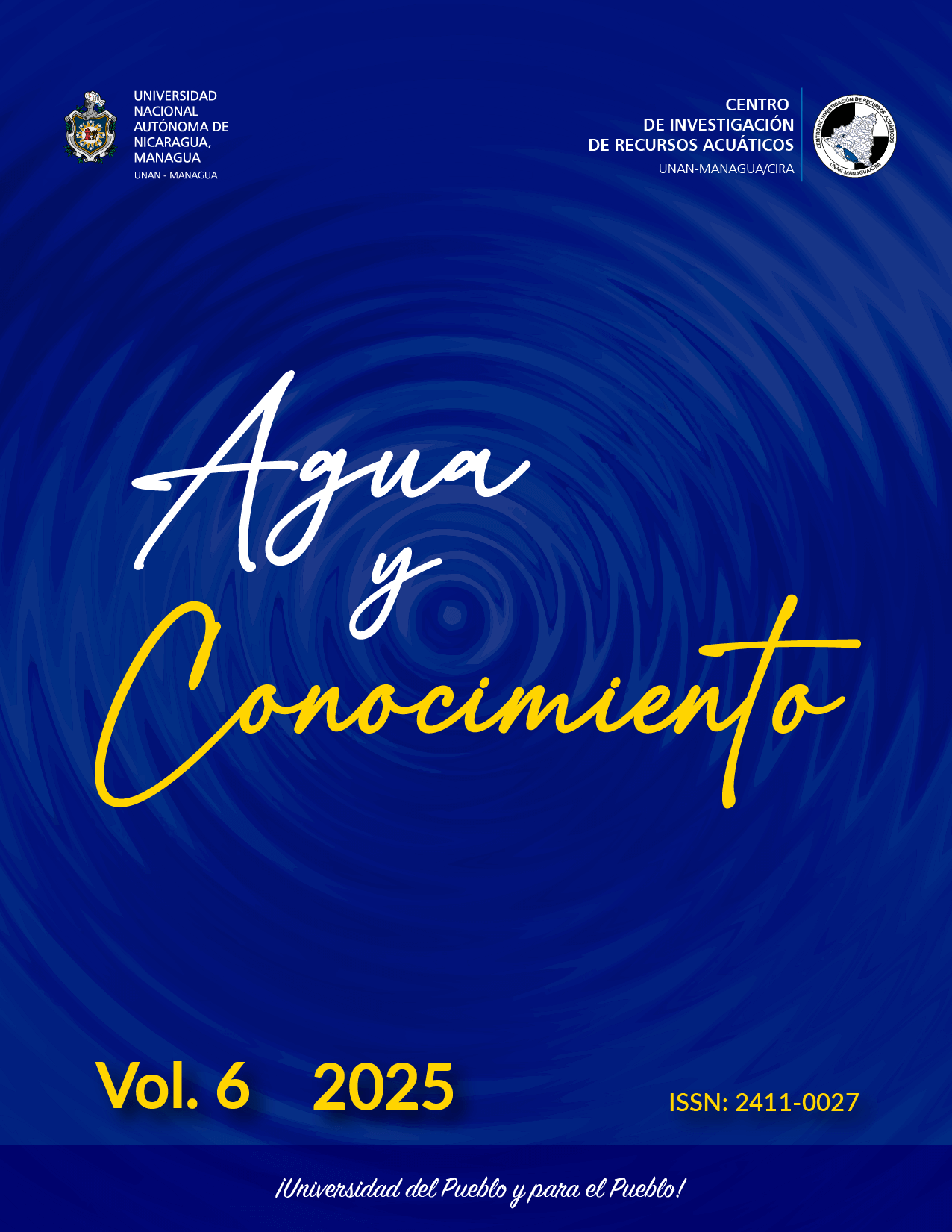 Ver Vol. 6 Núm. 1 (2025): Agua y Conocimiento